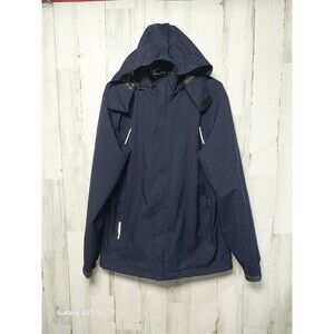 Men's Water Resistant Jacket Moerdeng Windbreaker Weather Resistant Navy Size M